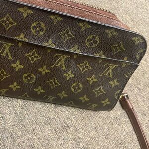 Louis Vuitton Monogram Canvas Orsay clutch wristlet